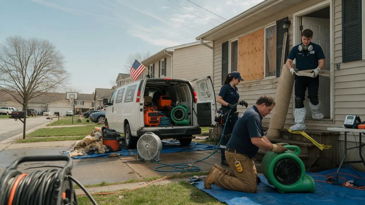Water Damage Restoration in Tripoli, IA near me